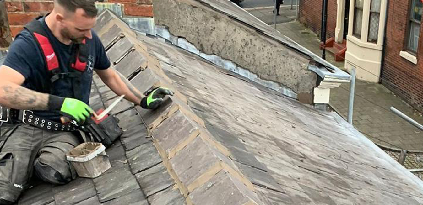 Ever Dry LTD storm damage roof repair across Manchester, Greater Manchester, Cheshire and Lancashire - project overview
